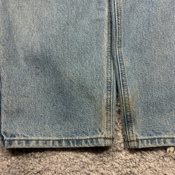 Carhartt Pants Mens 38 x 32 Relaxed Fit Light Wash Style B17 STW Cotton Utility - Picture 5 of 5